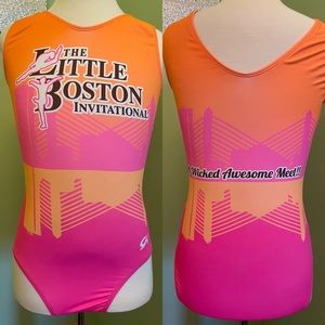 GK gymnastics leotard, $10